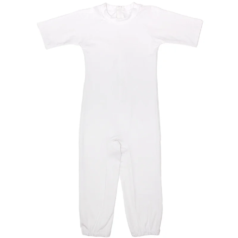 Adult Short Sleeve with Long Legs Onesie, Body Suit