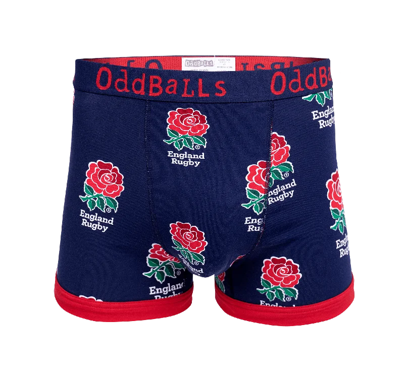 England Rugby Navy - Mens Boxer Shorts