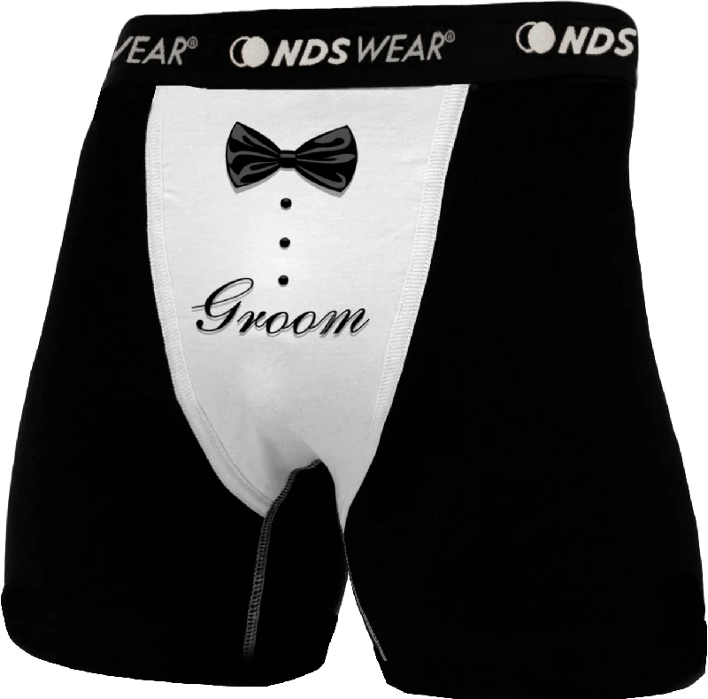 Groom Underwear Tuxedo Boxer Brief