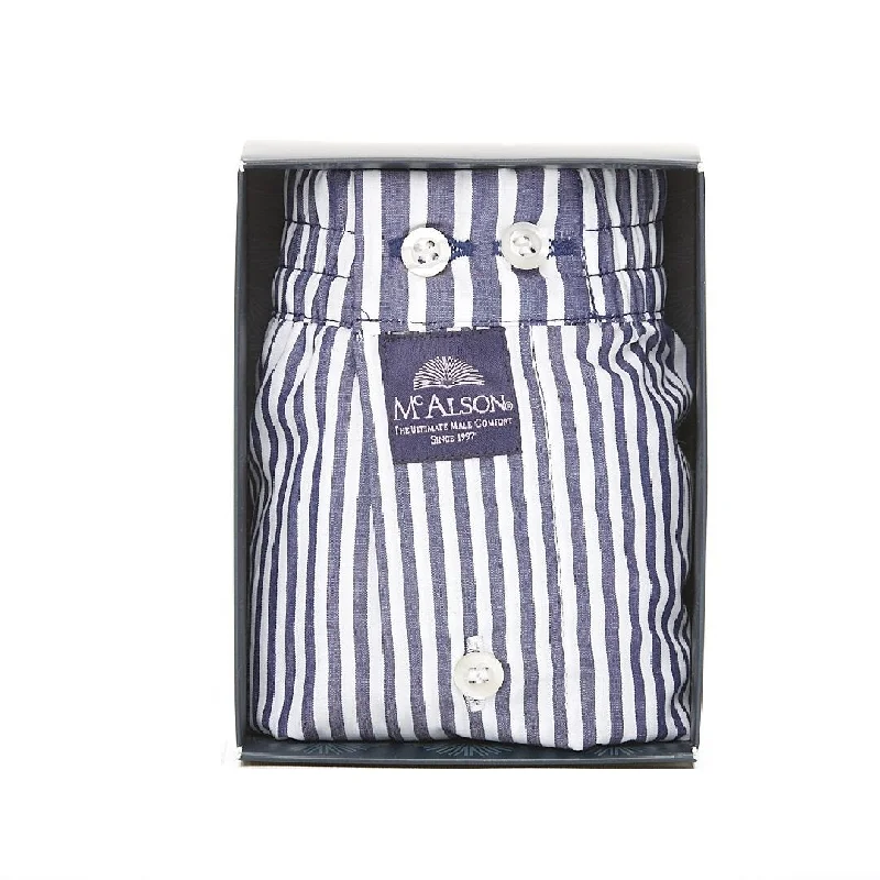 M0231 - Striped navy blue