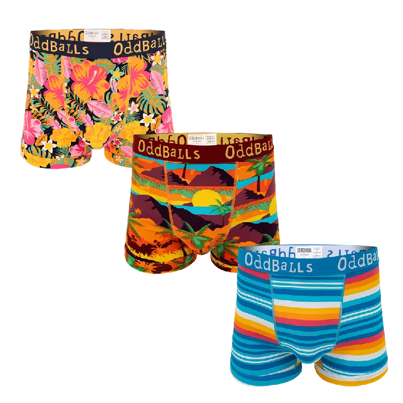 Sunshine Bundle - Mens Boxer Shorts 3 Pack Bundle