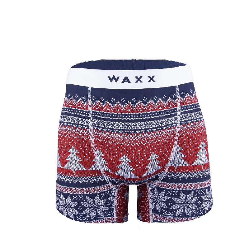 Waxx Men's Trunk Boxer Short Winter Tree