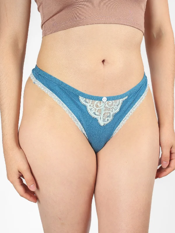 AiraModal™ Breezy Lace Button Thong