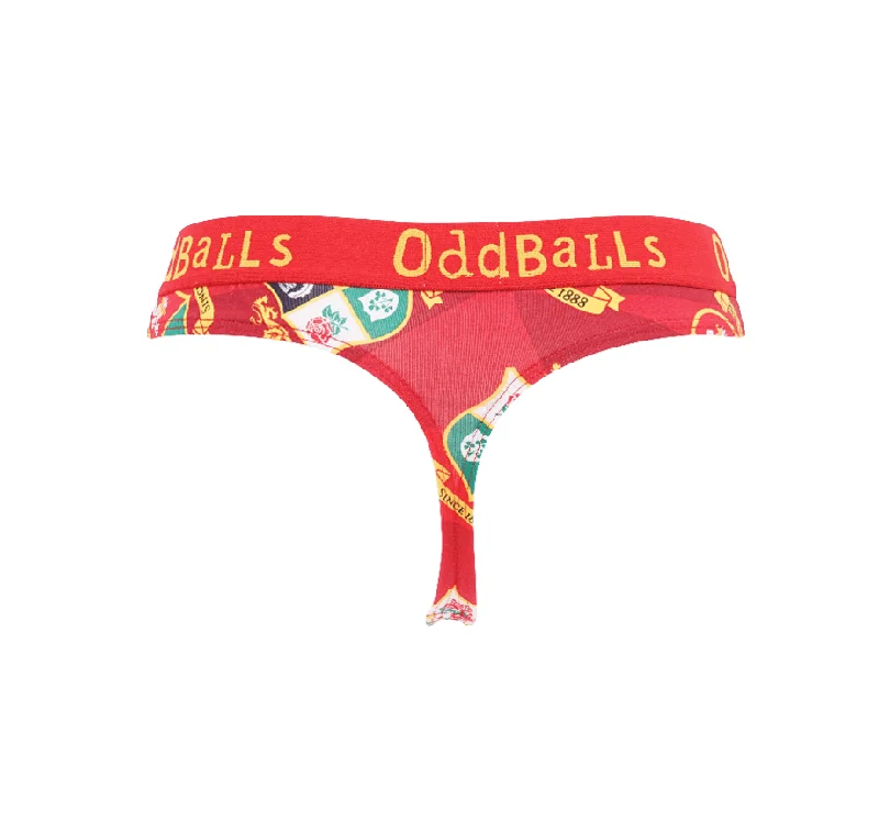 British & Irish Lions - Red - Ladies Thong