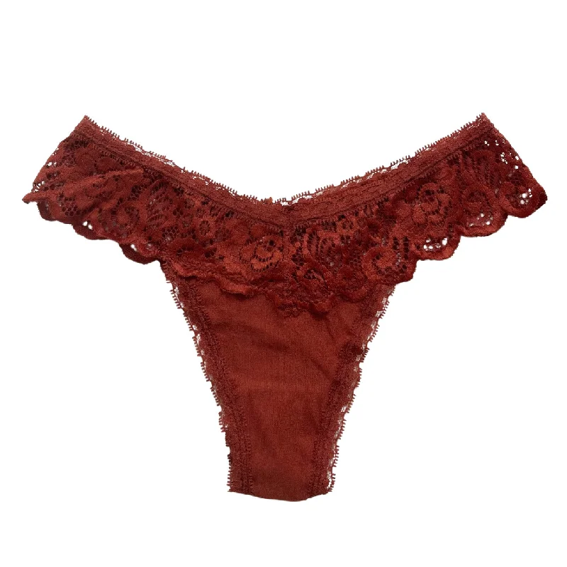 Rust Crochet Panty