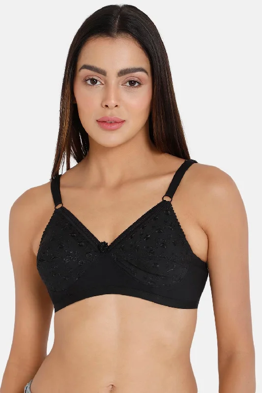 Full Coverage Non-Wired Non-Padded Saree Bra - Naturalle Hakoba Cut and Sew Type for a Comfortable Fit