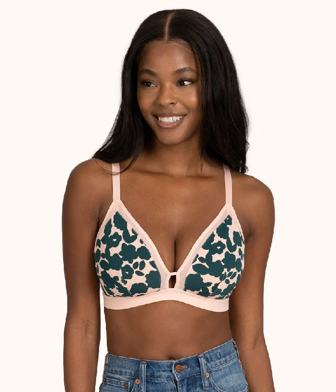 The Busty Bralette: Retro Blooms