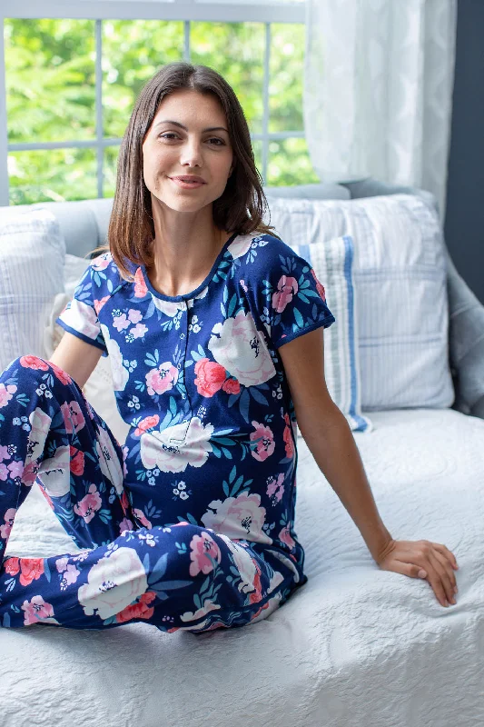 Annabelle Maternity Nursing Pajama Set