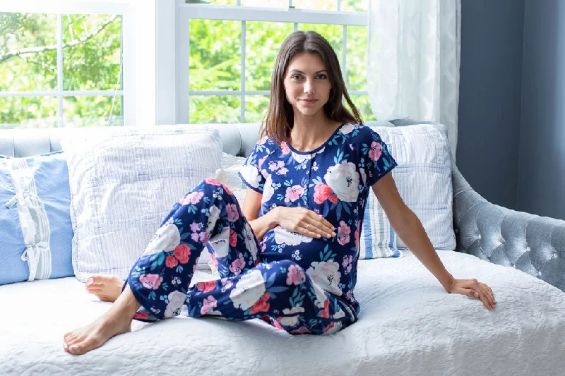 Annabelle Maternity Nursing Pajama Set