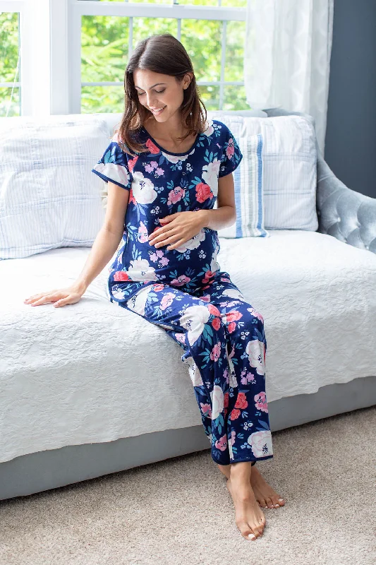 Annabelle Maternity Nursing Pajama Set