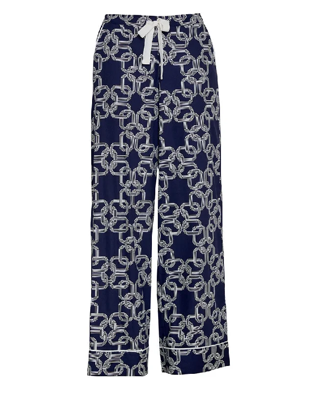 Avery Chain Print Wide Leg Pyjama Bottoms