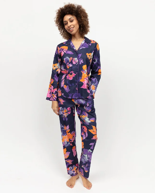 Edie Womens Floral Print Pyjama Bottoms