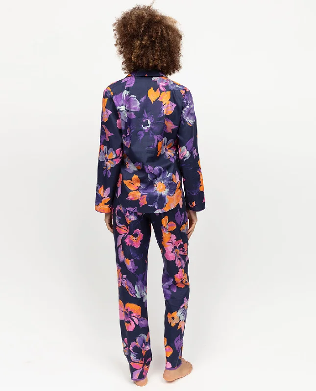 Edie Womens Floral Print Pyjama Bottoms