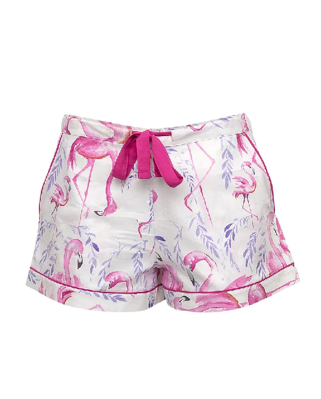 Fifi Flamingo Print Shorts