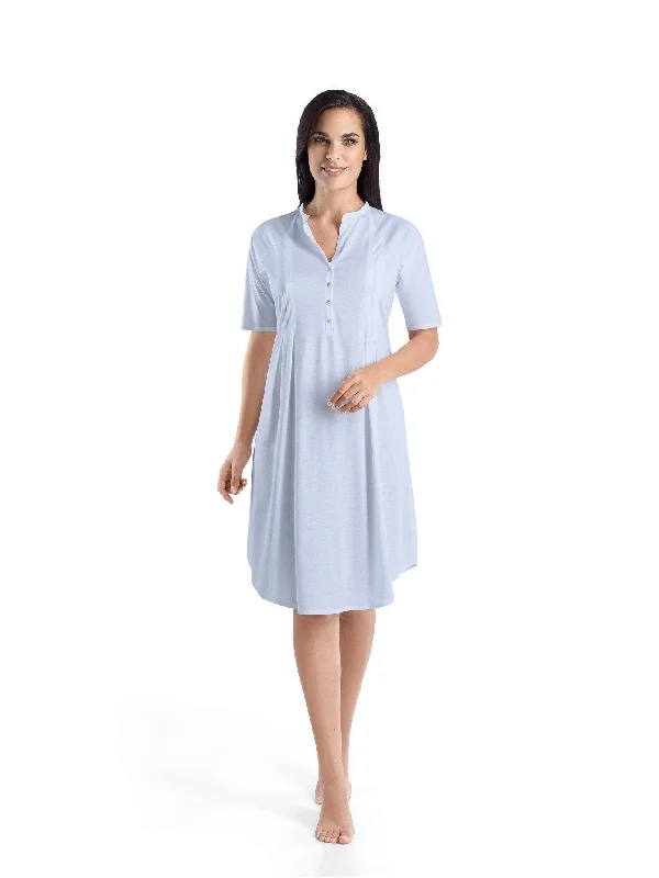 Cotton Deluxe Short Sleeve Short Nightdress