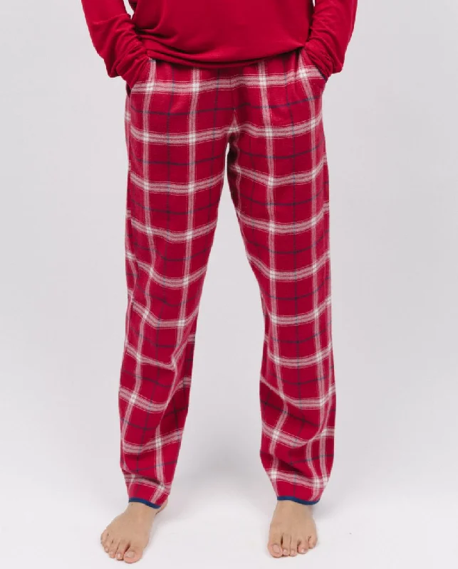 Noél Womens Super Cosy Check Pyjama Bottoms