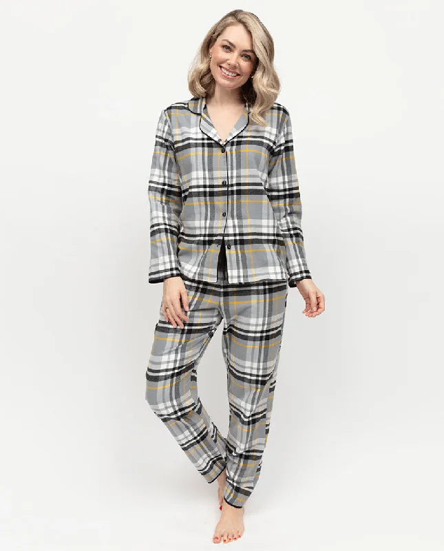 Parker Womens Brushed Check Pyjama Bottoms