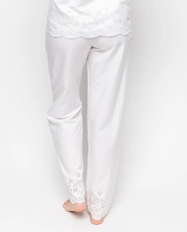 Saskia Embroidered Pyjama Bottoms