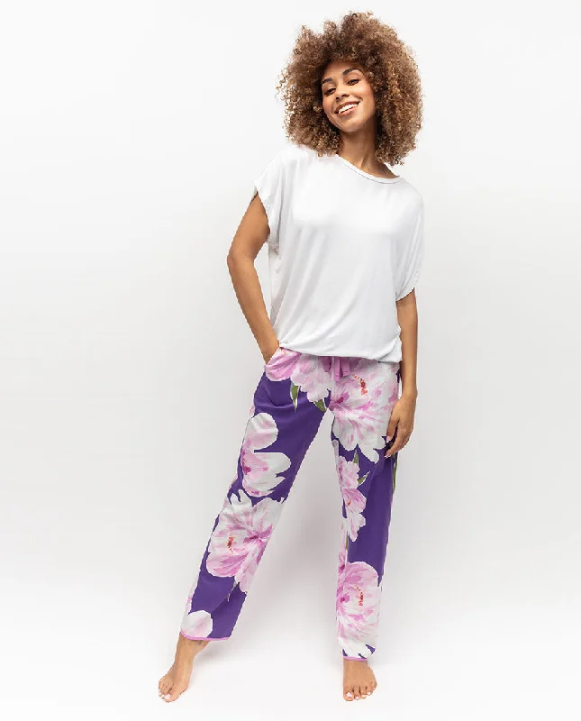 Valentina Floral Print Pyjama Bottoms