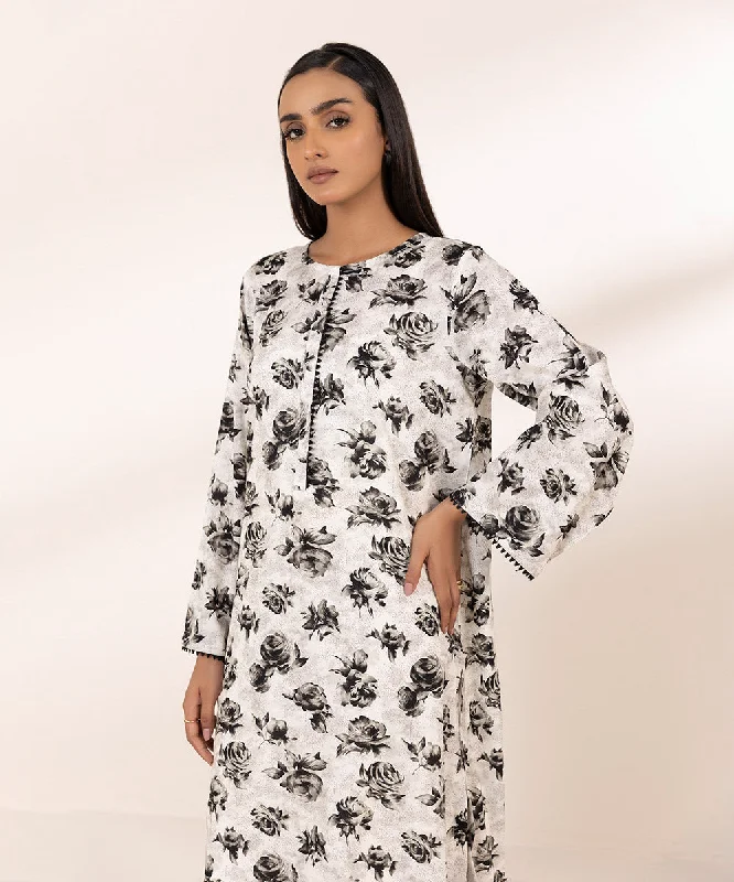 Printed Arabic Lawn Shirt