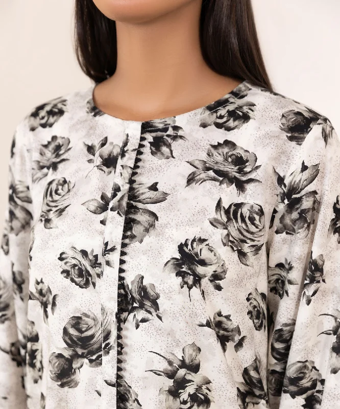 Printed Arabic Lawn Shirt