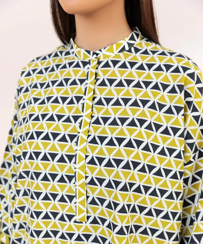 Printed Cotton Viscose Shirt