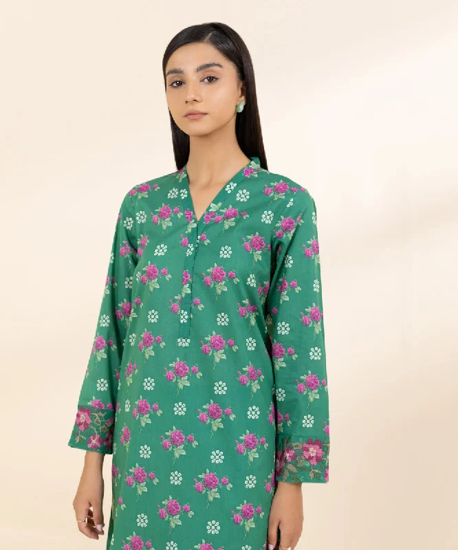 Embroidered Lawn Shirt