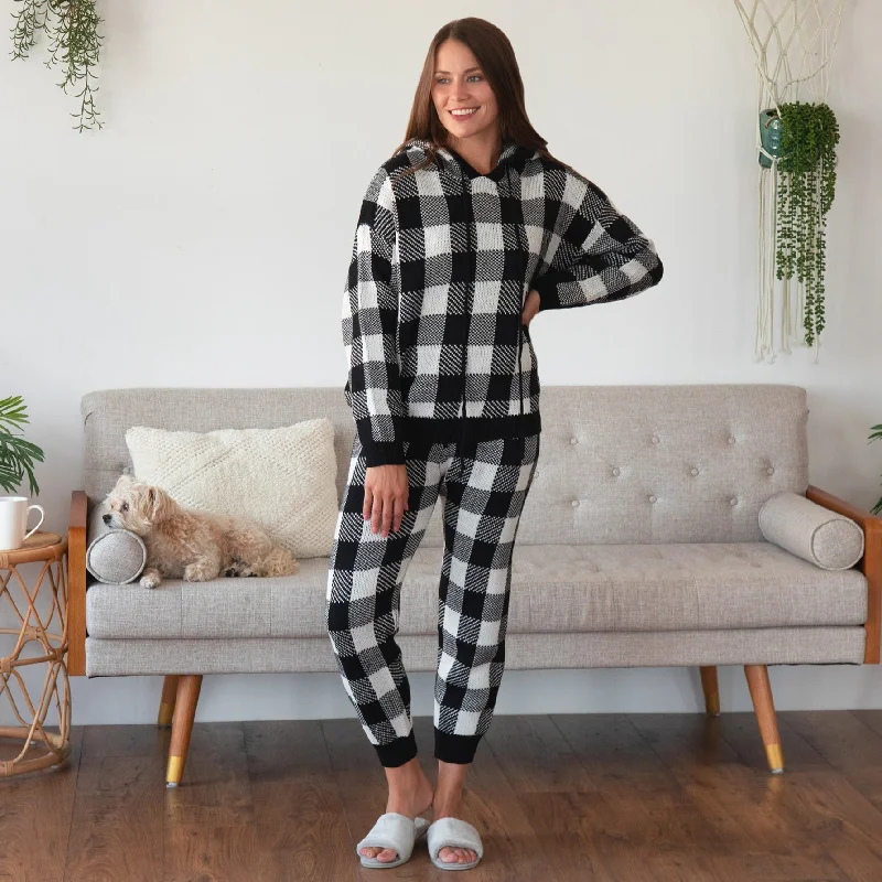 Black & White Plaid / S/M