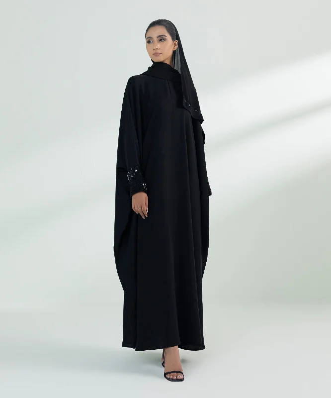 Embellished Kaftan Abaya Set