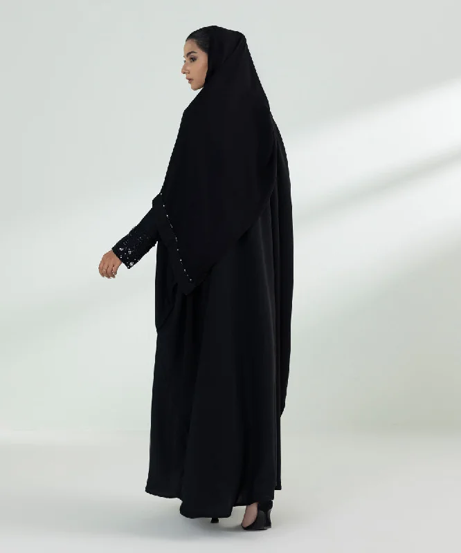 Embellished Kaftan Abaya Set