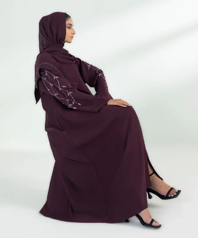 Hand Embellished Abaya Set