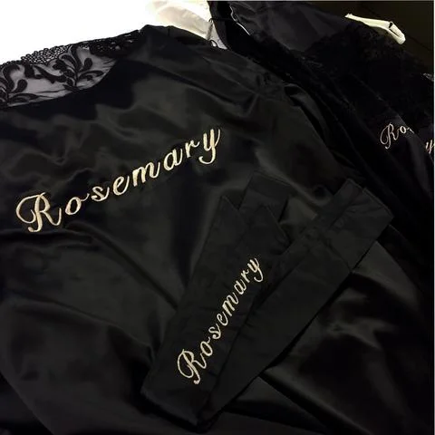 Personalised Embroidery service