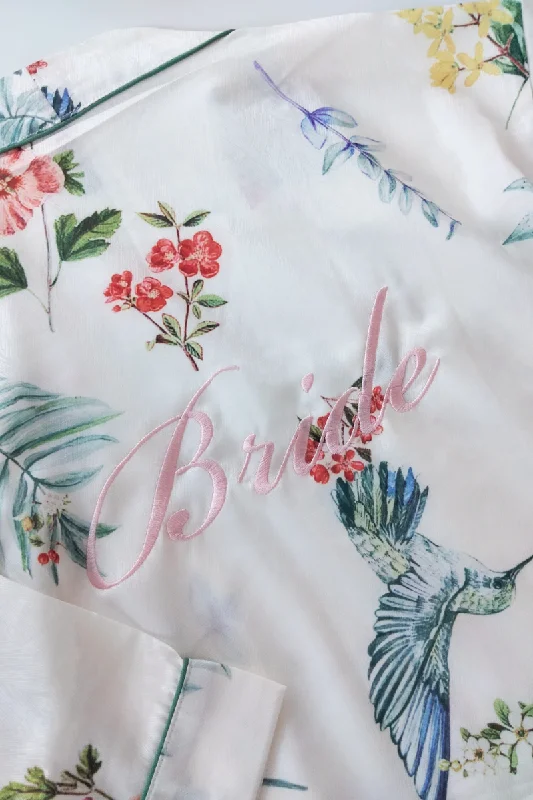 Paradiso Floral Robe