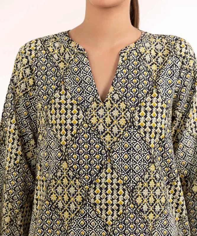 Printed Cotton Viscose Shirt