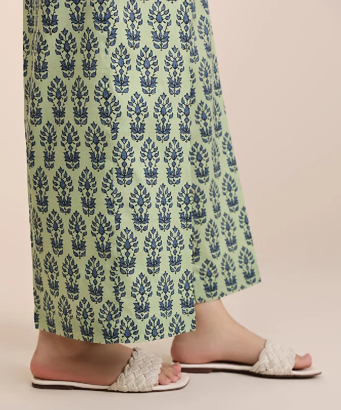 Printed Cotton Viscose Culottes