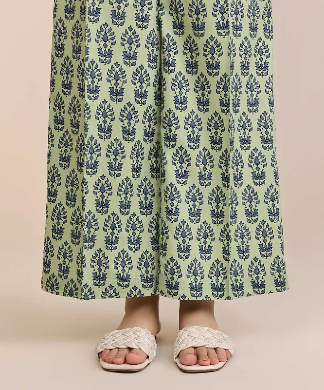 Printed Cotton Viscose Culottes