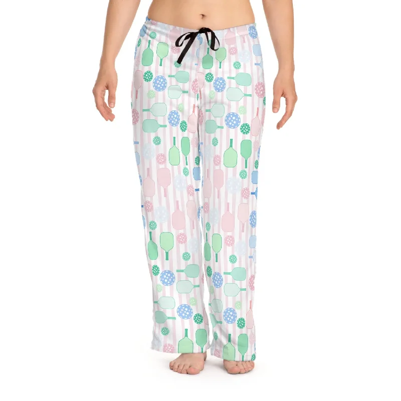 Pickleball Dreams Women’s Pajama Pants - Comfy & Playful Sleepwear