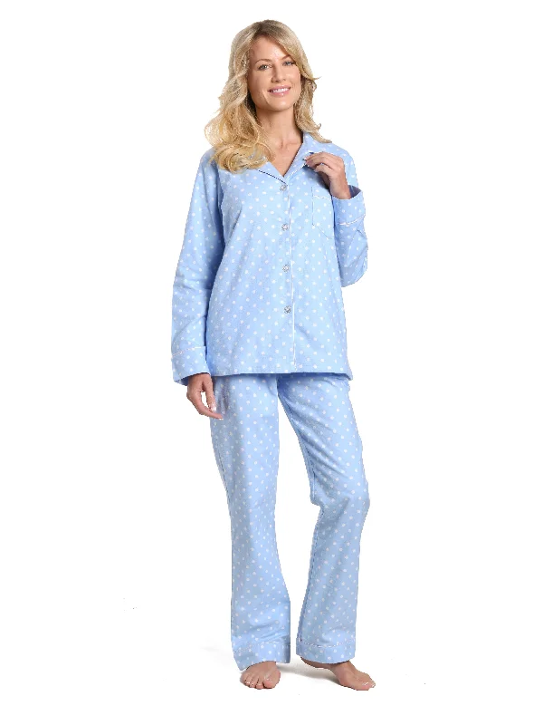 Dots Diva Blue-White / X-Large