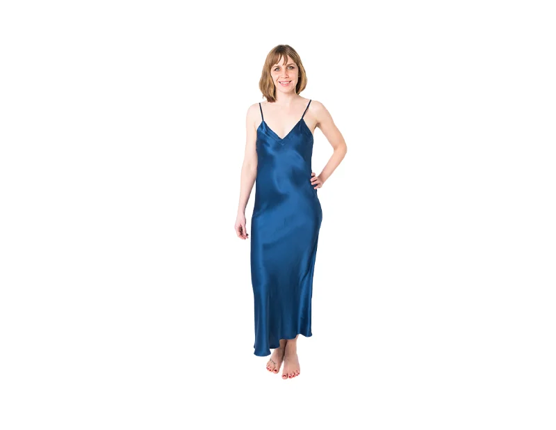 Women's Navy Blue Nightgown